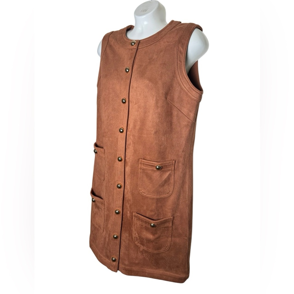 New Tuckernuck Faux Suede Ollie Dress - Picture 3 of 11